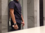 Preview 3 of Pinoy Fun - My risky public bathroom blowjob encounter with my boyfriend's hot brother