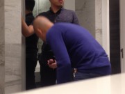 Preview 4 of Pinoy Fun - My risky public bathroom blowjob encounter with my boyfriend's hot brother