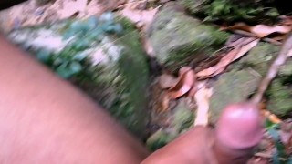 Asian Hot Guy Outdoor musterbrate