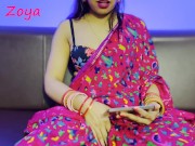 Preview 1 of Alone Beautiful Indian Bhabhi Watch Porn and Squirt on Sofa