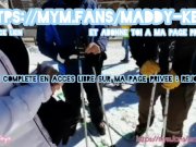 Preview 6 of French amateur sluts ask guys on the ski slopes to fuck them in the snow