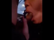 Preview 3 of Puertorican  sucking dick before getting caught in the parking lot