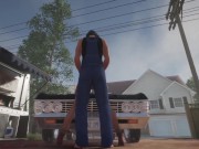 Preview 5 of Trucker has sex on a Chevy Impala