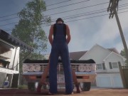 Preview 6 of Trucker has sex on a Chevy Impala