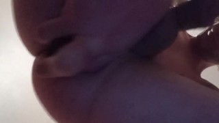 Orally Cleaning My Vibrator, As I Assfuck Myself With It