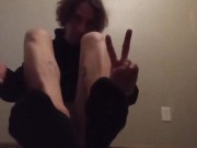 Preview 4 of Sock Fetish Fanclub Video of the Month (FFVotM); February 2022