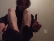 Preview 5 of Sock Fetish Fanclub Video of the Month (FFVotM); February 2022