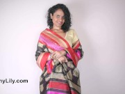Preview 4 of Desi Tamil Bhabhi Lily Kay Mast Boobs Aur Moti Gaand Kay Mazay