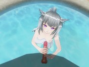 Best Girlfriend 3d - 3D HENTAI Best girlfriend jerks off your cock in the bathroom | free xxx  mobile videos - 16honeys.com