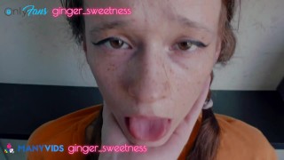 Classmate Ginger Amateur Real Anal Orgasm