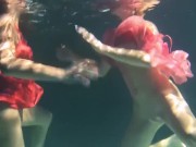 Preview 3 of Mihalkova and Siskina and other babes underwater naked