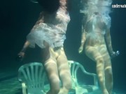 Preview 6 of Mihalkova and Siskina and other babes underwater naked