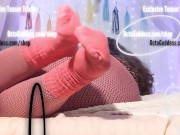 Preview 6 of OctoGoddess Feet Socks Long Toes Wrinkled Soles Foot Fetish EXTENDED TRAILER