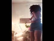 Preview 1 of Big titty bounce vibe with me