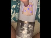 Preview 4 of Milking cock multiple cumshots pov