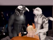 Preview 1 of COUPLE HOSTS ANNIVERSARY SEX PARTY ORGY - Second Life Yiff