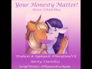 Preview 2 of (FOUND ON ITCH.IO AND GUMROAD) F4F Your Honesty Matters! ft AppleJack x Rarity ft @Sarielle13