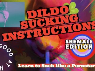 Shemale Dick Goimg U - OF DILDO SUCKING INSTRUCTIONS The shemale has a big tasty cock and you are  going to suck it | free xxx mobile videos - 16honeys.com