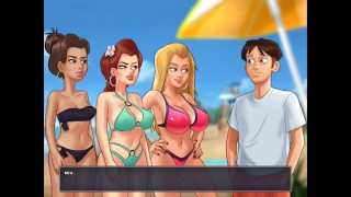 Summertime Saga Cap 39 - The Bottle Game on the Beach