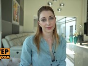 Preview 1 of itsPOV - Lana Bunny teen stepsister is bribed to pleasure your dick