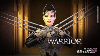 The Warrior Queen - 3D Fantasy Futa Animation