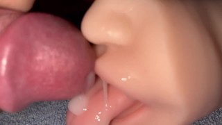Lucy LawLips - I took a quick cum shot into the MILF’s mouth 