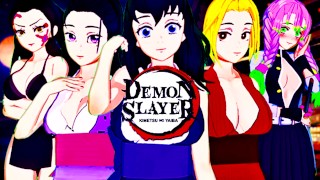 FUCKING ALL GIRLS FROM DEMON SLAYER HENTAI COMPILATION
