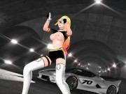 Preview 4 of DURANDAL HONKAI IMPACT HENTAI MMD UNDRESS DANCE SPIT IT OUT BLONDE GIRL BLACK EYES COLOR EDIT SMIXIX