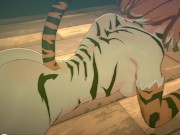 Preview 3 of Furry Tiger Fucked by Big Dick Orc