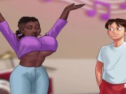 Preview 1 of SummertimeSaga - Big Tit Jump Teacher E2 # 45