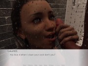 Preview 4 of The Walking Dead Hot Shower Sex Scene