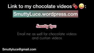 (Visit my website: SMUTTYLUCE. COM) This Anal Whore actually likes it better in her Ass