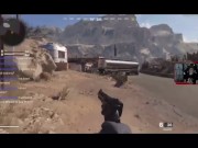 Preview 2 of Gamer Girl Wrecks in Call of Duty Black Ops Gun Game