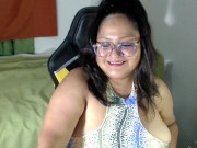 Preview 4 of Bbw talking to her fans and topless at the end