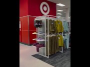 Preview 1 of Public flashing Titts & Pussy at Target.