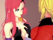 Preview 3 of Super Robot Wars 30 Lacus and Cagali lesbian play 3D HENTAI