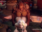 Preview 6 of WoW Porn Animations! Jaina Proudmore getting her ass fucked by an Orc