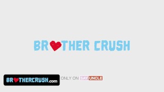 Brother Crush - Naughty Twink Tricks His Older Step Brothers To Make Out And Take Their Big Dicks