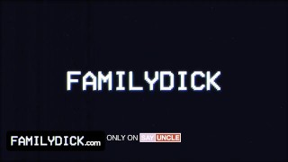Family Dick - Dirty Old Dude Convinces His Teen Step Nephew And Fills His Juicy Asshole With Cum