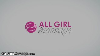 ALL GIRL MASSAGE - Hot Masseuse Offers Her Bestie A Sensual Massage As Service Exchange