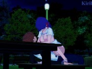 Preview 3 of Sakura Matou and Shirou Emiya have deep sex in a park at night. - Fate/stay night Hentai