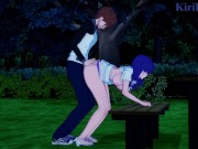 Preview 6 of Sakura Matou and Shirou Emiya have deep sex in a park at night. - Fate/stay night Hentai