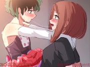 Preview 5 of Ochaco accepts your crossdressing anal fantasy (wholesome) Voiced Anal JOI Futa hentai/