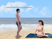 Preview 1 of Adventures Of Willy D: Girl With Huge Boobs, Public Beach Deepthroat And Throat Pie-S2E25