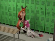 Preview 1 of 2 Foxes in locker room