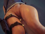 Preview 1 of Jill Valentine Hard Anal Fucked 3D Uncensored Hentai