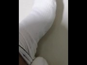 Preview 3 of White Socks Masturbating Part 2