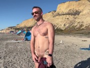 Preview 1 of Let's go to the nude beach