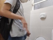 Preview 5 of going back from school straight to the toilet, pissing a lot