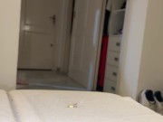 Preview 1 of Macrophilia - tiny boyfriend lost in giant ass